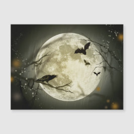 Halloween Måne-Kråkor