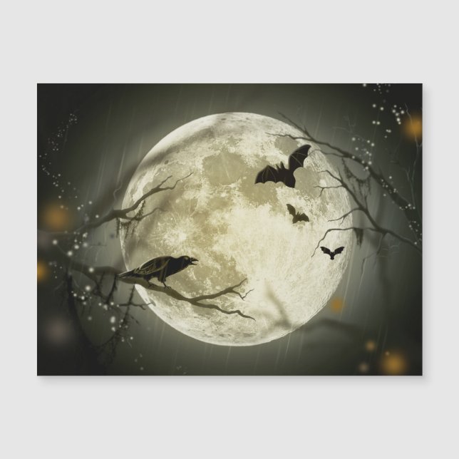 Halloween Måne-Kråkor (Framsida)