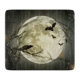Halloween Måne-Kråkor
