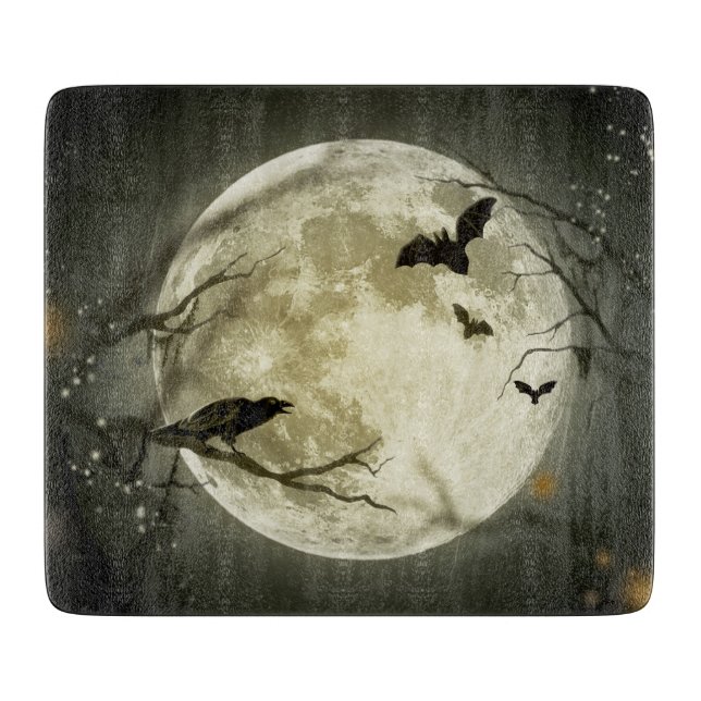 Halloween Måne-Kråkor (Framsidan)