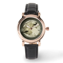 Halloween Måne-Kråkor