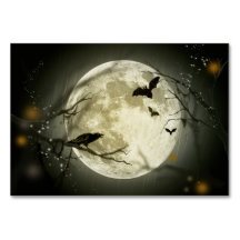 Halloween Måne-Kråkor