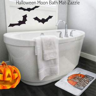 Halloween Måne-PG Badrumsmatta