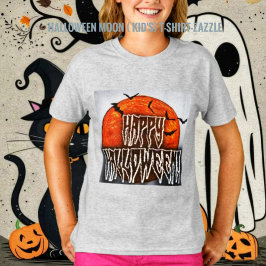 Halloween Måne-PG T Shirt