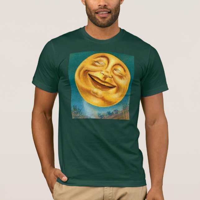 Halloween måne t-shirt (Framsida)