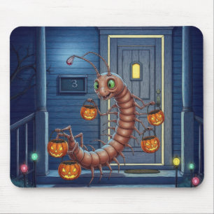 Halloween mångfoting musmatta