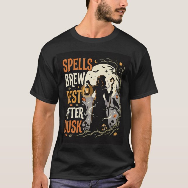 Halloween Månljustid Spelssamling T Shirt (Framsida)