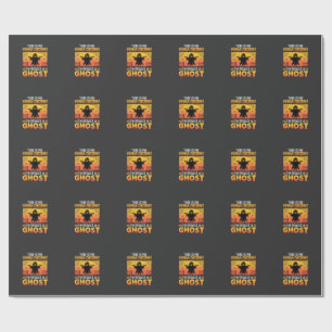 Halloween Människokostym Spöke Vintage Presentpapper