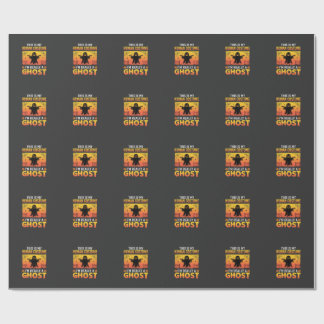 Halloween Människokostym Spöke Vintage Presentpapper