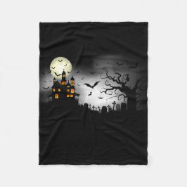 Halloween Mansion Blanket Fleecefilt