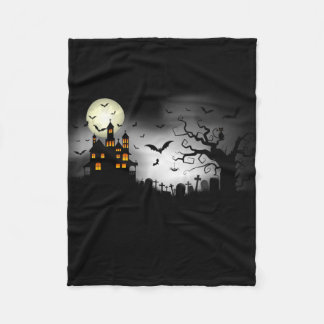 Halloween Mansion Blanket Fleecefilt
