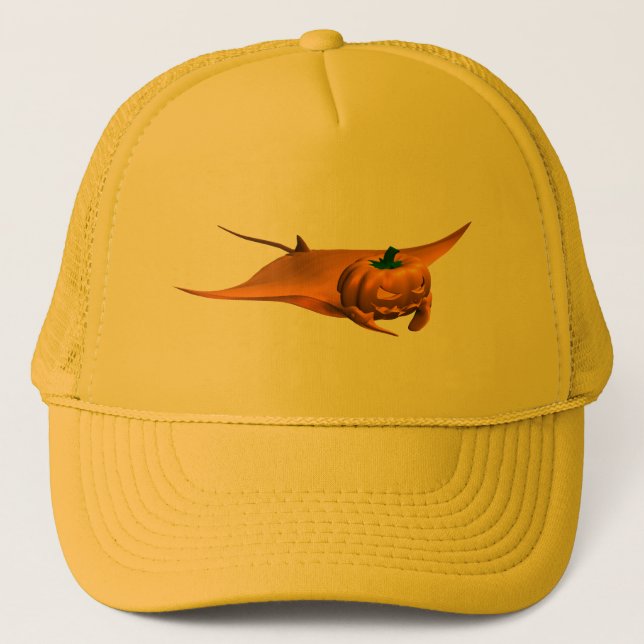 Halloween Manta Ray Keps (Framsida)