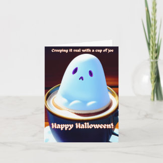 Halloween-mappat anteckningskort