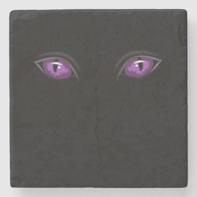 Halloween Marble Stone Underlägg (Framsidan)