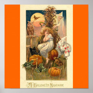 halloween mardröm poster