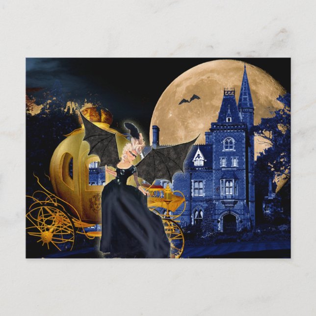 Halloween Marie Antoinette Sociere Diabolique Vykort (Framsida)