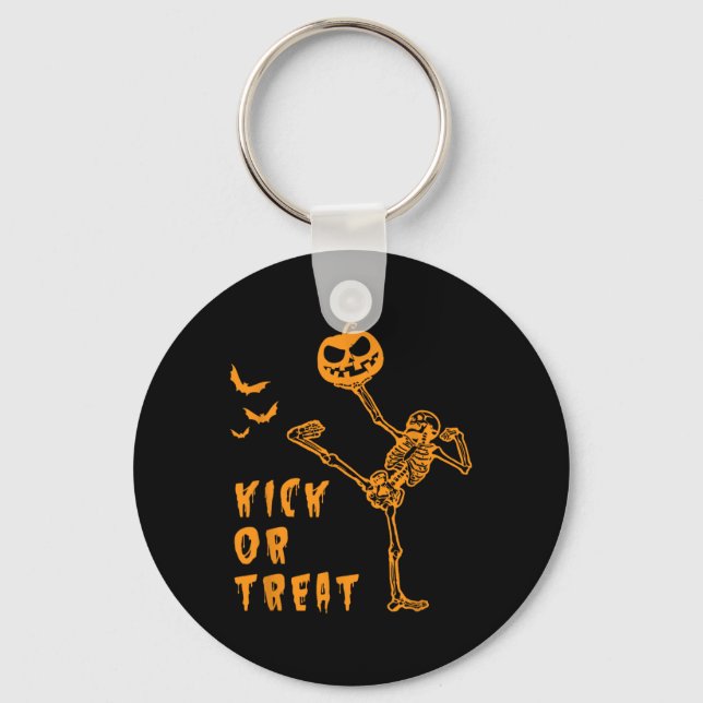 Halloween Martial Art - Taekwondo Nyckelring (Framsida)
