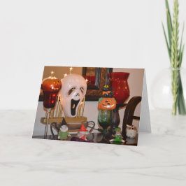 Halloween-mask och Figuriner Kort