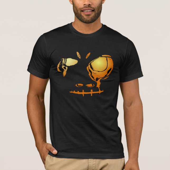 Halloween Mask T-shirt (Framsida)