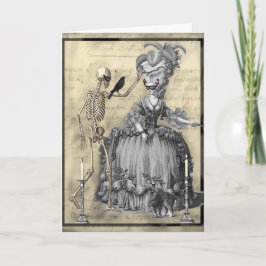 Halloween MasqueraBoll Kort