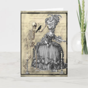 Halloween MasqueraBoll Kort