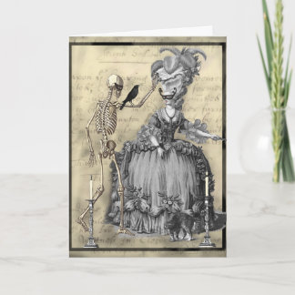 Halloween MasqueraBoll Kort