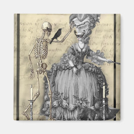Halloween MasqueraBoll Magnet