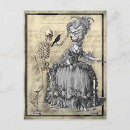Halloween MasqueraBoll Vykort