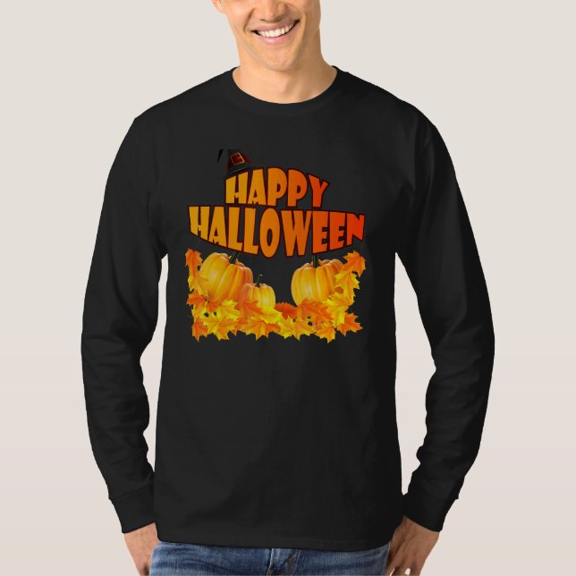 Halloween Masqueragrafik T Shirt (Framsida)