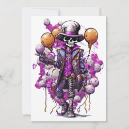 Halloween MasqueraSpooky costumes Falloween Inbjudningar