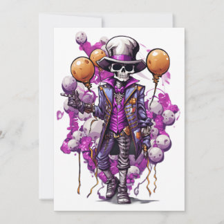 Halloween MasqueraSpooky costumes Falloween Inbjudningar