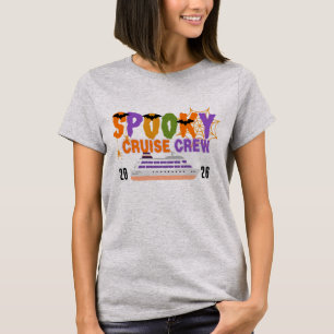 Halloween-matchande kryssning familjeresa t shirt