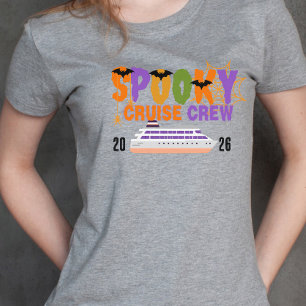 Halloween-matchande kryssning familjeresa t shirt