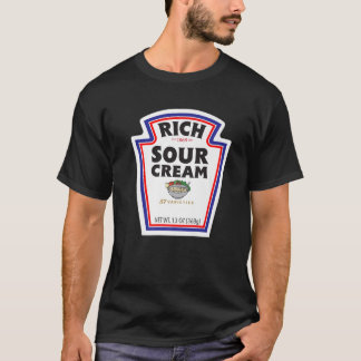 Halloween Matching Costume Rik Sour Cream Flaska T Shirt