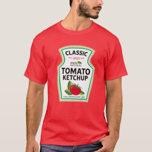 Halloween Matching Costume Saucy Tomato Ketchup Bo T Shirt