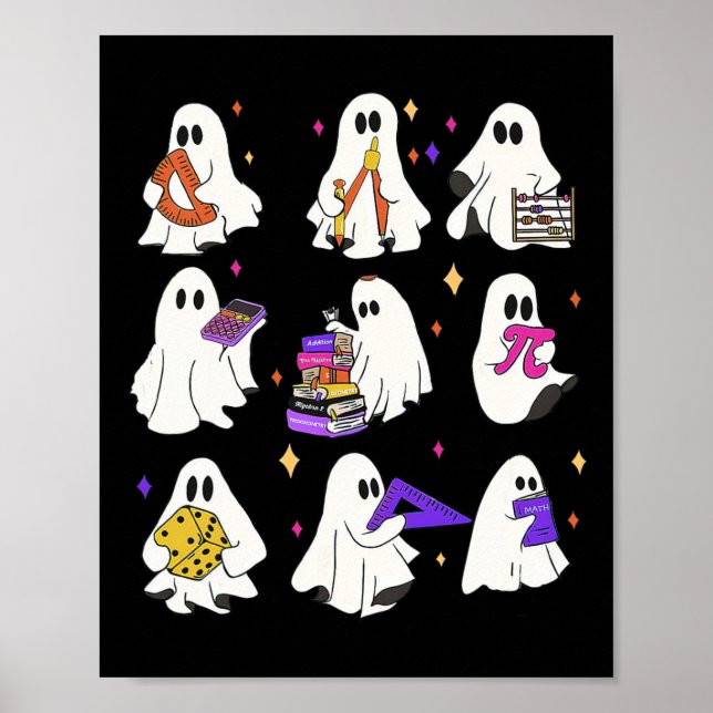 Halloween Math Teacher Poster (Framsidan)