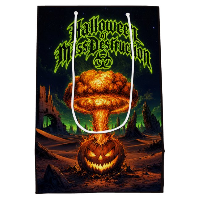 Halloween med massförstörelse Radioaktiv pumpa  (Baksidan)