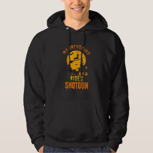 Halloween med min Dachshund Hoodie