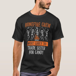 Halloween med störst sannolikhet att gruppera matc t shirt