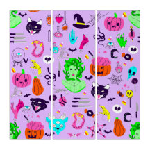 halloween medusa zombie witchcraft lila