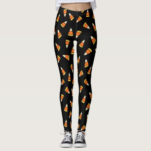 Halloween Mega Candy corn Mönster Leggings