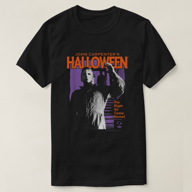 Halloween Michael Myers Pop Art T Shirt (Design framsida)