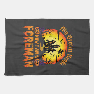 Halloween Min sopkvast gick sönder Häxan Kökshandduk