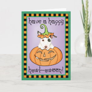 Halloween Mini Bull Terrier-kort Kort