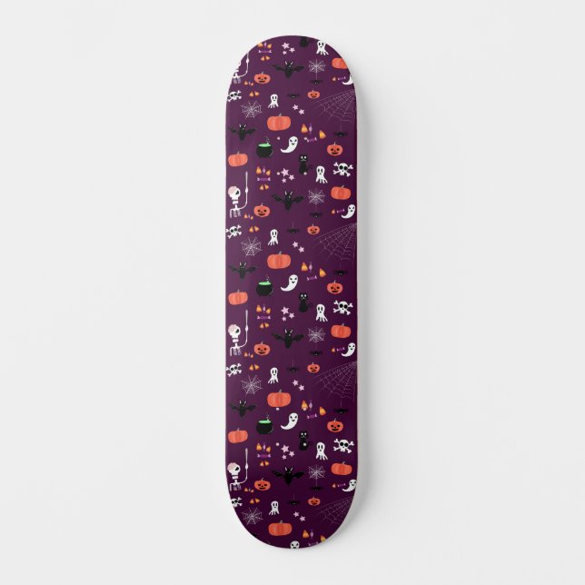 Halloween Mini Skateboard Bräda 18,5 Cm (Framsida)