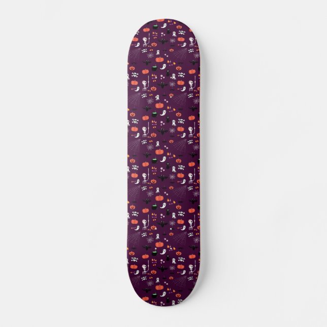 Halloween Mini Skateboard Bräda 18,5 Cm (Framsida)