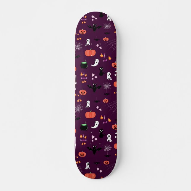 Halloween Mini Skateboard Bräda 18,5 Cm (Framsida)