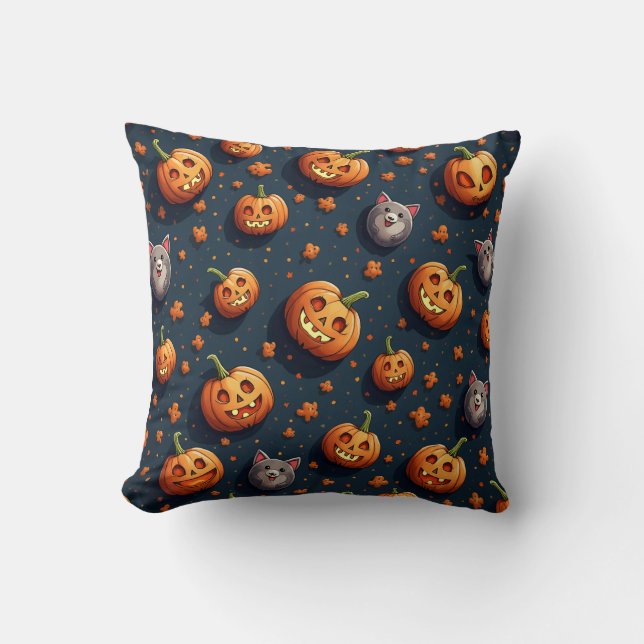 Halloween minneshögtid kudde (Framsida)