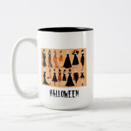 Halloween Mode Snyggt DTAR Illustration Mugg