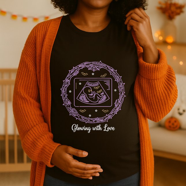 Halloween Moderskap med Kärlek T Shirt (Skapare uppladdad)